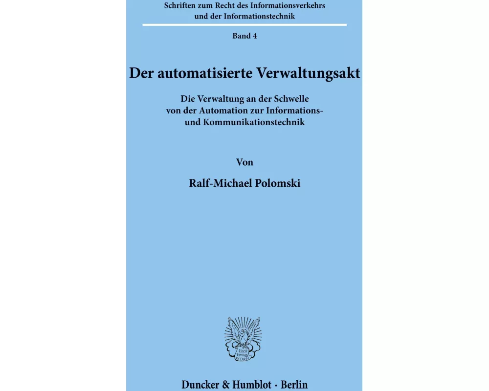 Der automatisierte Verwaltungsakt