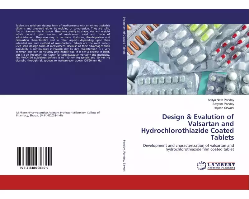 Design & Evalution of Valsartan and Hydrochlorothiazide Coated Tablets
