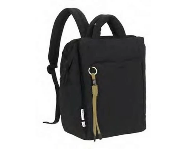 Lässig Wickelrucksack Minoa Schwarz