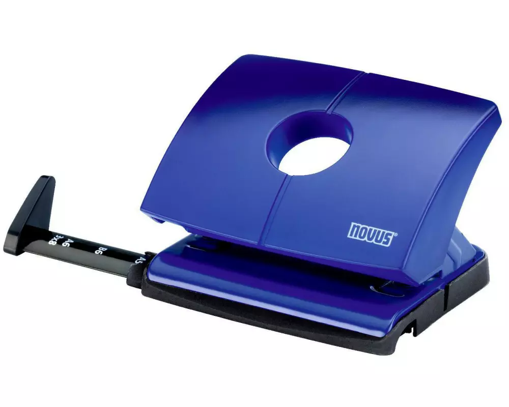 Novus Locher B 216 16 Blatt, Blau