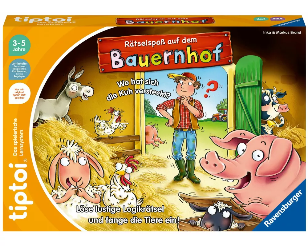 tiptoi Rätselspaß auf dem Bauernhof - ab 3 Jahre