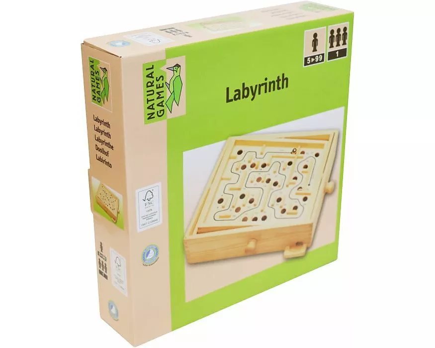 Holz Labyrinth