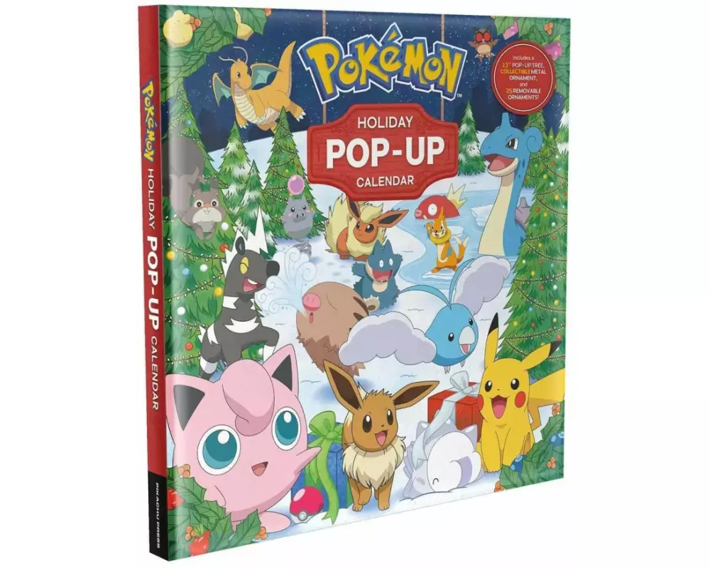 Pokémon Advent Holiday Pop-Up Calendar