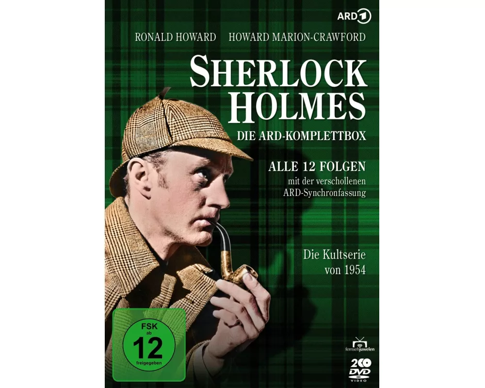 Sherlock Holmes - Die ARD-Komplettbox: Alle 12 Folgen (2 DVDs)