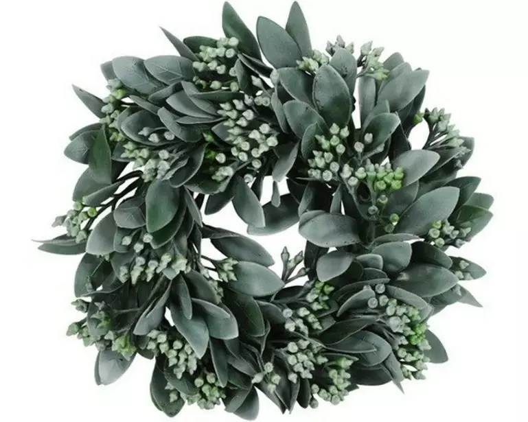 CHALET Eukalyptuskranz S 23 cm, Grün