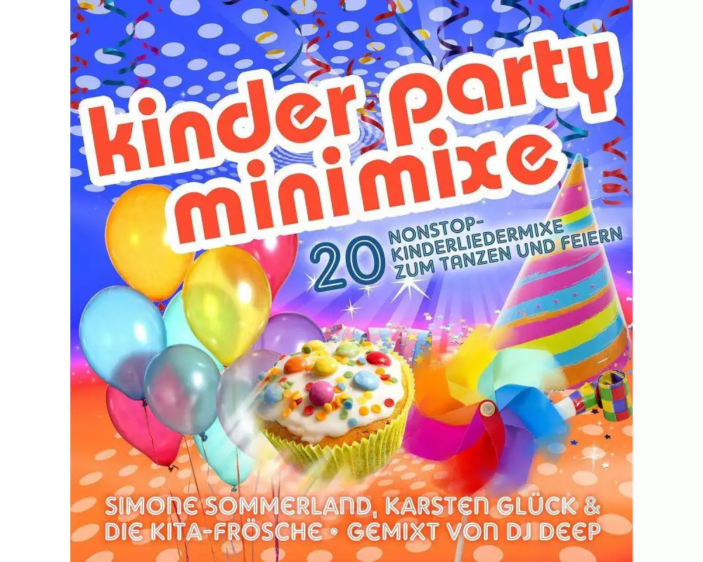 Kinder Party Minimixe - 20 Nonstop-Kinderliedmixe