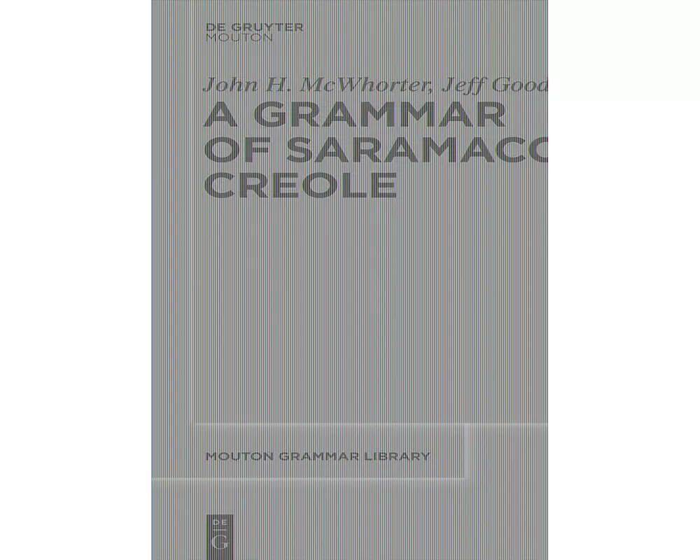 A Grammar of Saramaccan Creole