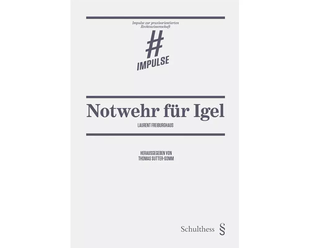 Notwehr für Igel