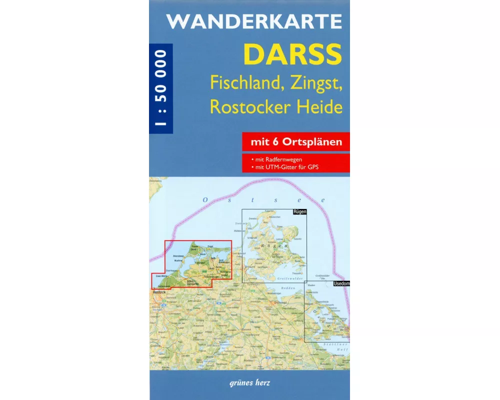 Wanderkarte Darß