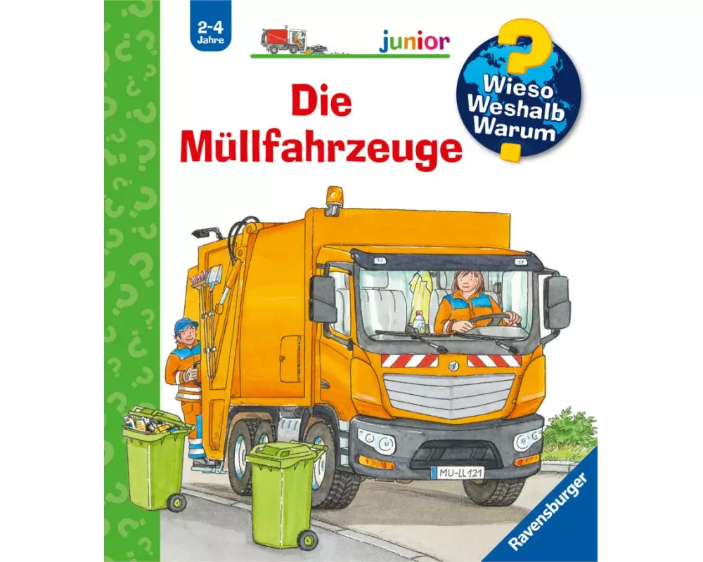 Wieso? Weshalb? Warum? junior, Band 74 - Die Müllfahrzeuge