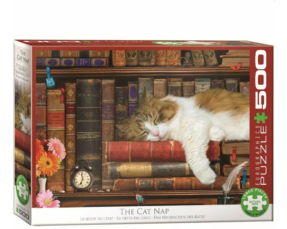 Katzennickerchen 500 Teile