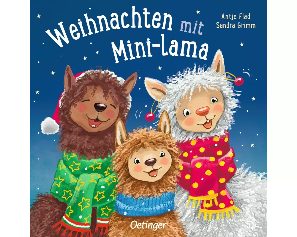 Weihnachten mit Mini-Lama