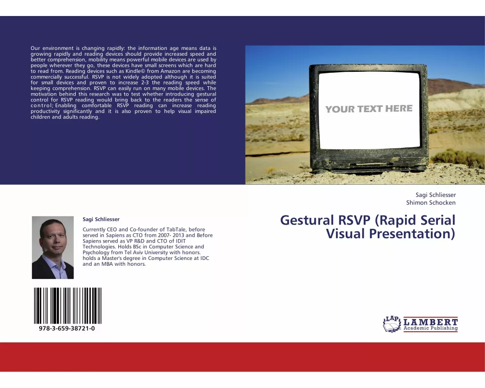 Gestural RSVP (Rapid Serial Visual Presentation)