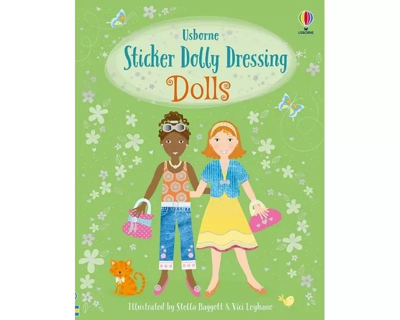 Sticker Dolly Dressing Dolls