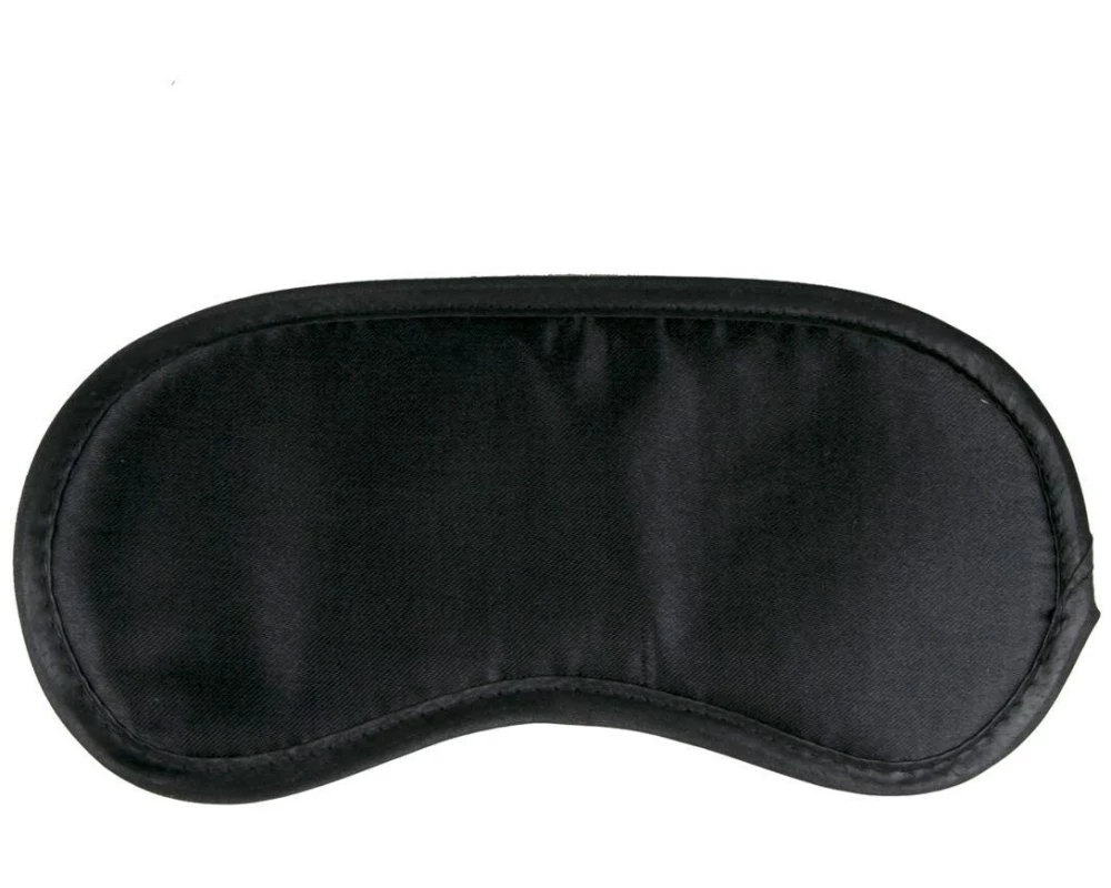 Easytoys Fetish Collection Augenmaske aus Satin Schwarz