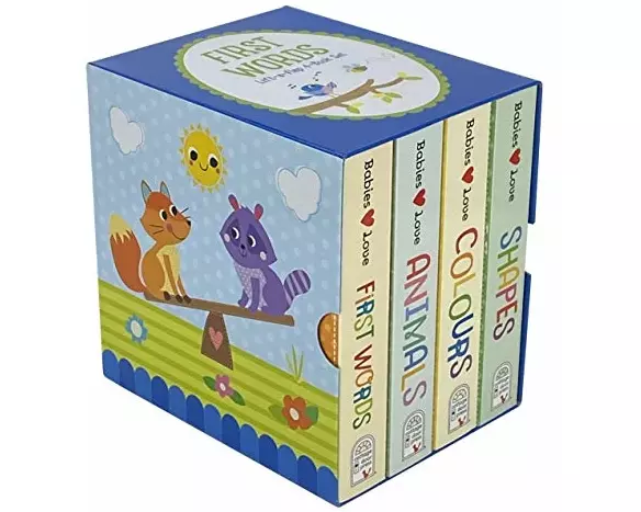 Babies Love Lift a Flap 4 book box set
