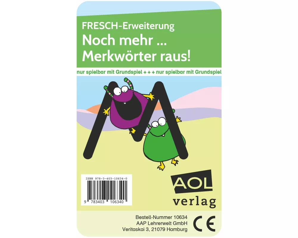 FRESCH-Erweiterung: Noch mehr... Merkwörter raus!