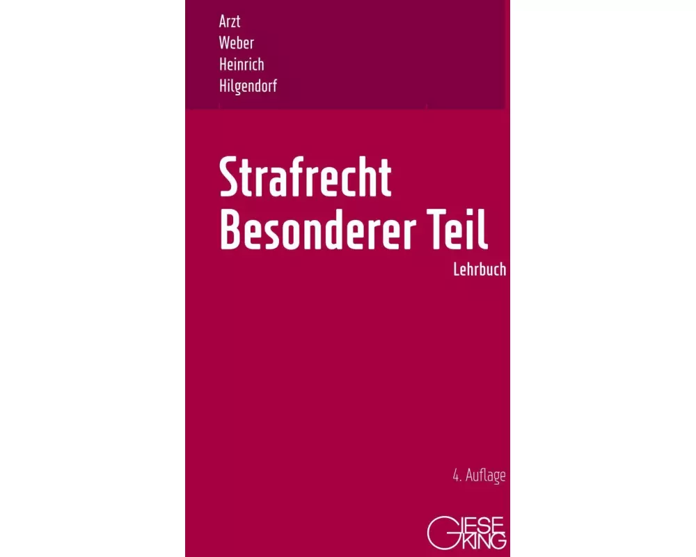 Strafrecht, Besonderer Teil