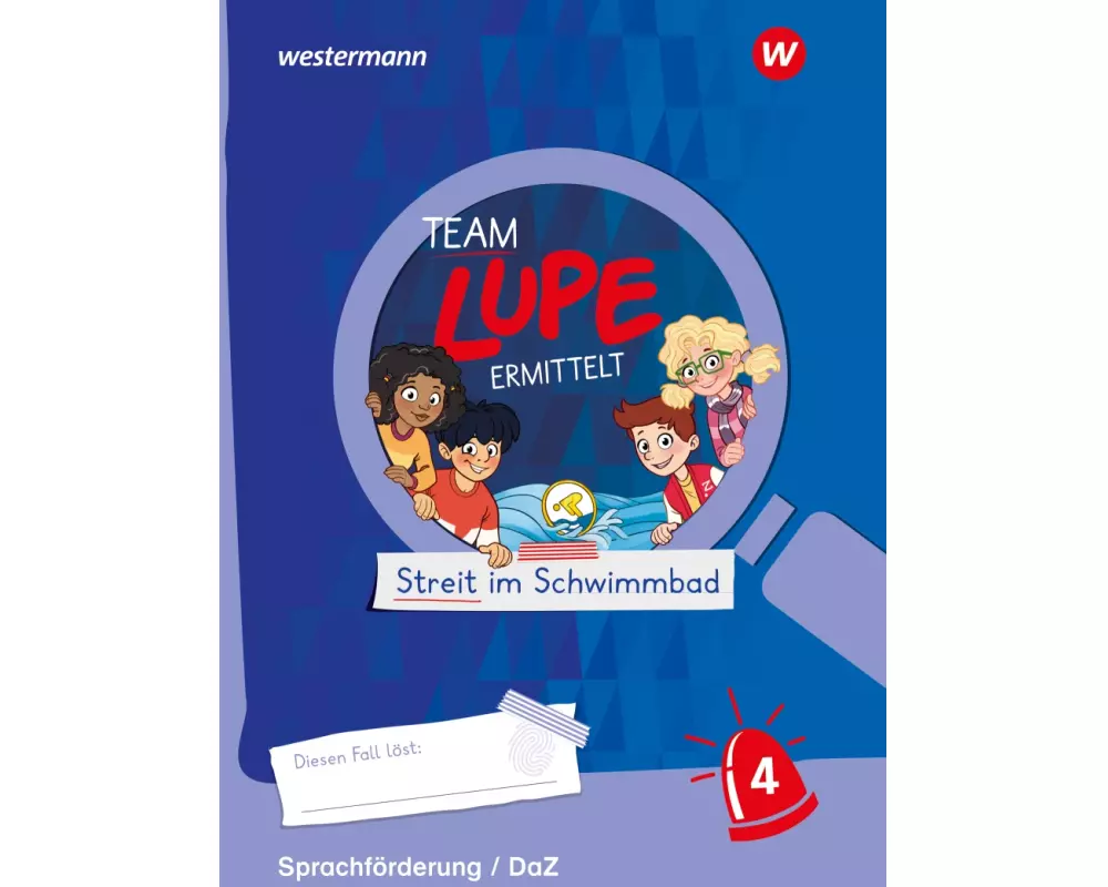 TEAM LUPE ERMITTELT - Übungshefte. Sprachförderung 4
