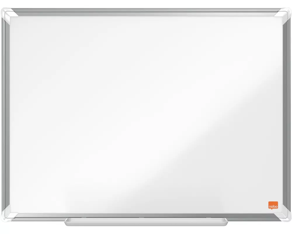 Nobo Whiteboard Premium Plus Stahl 45 cm x 60 cm, Weiss