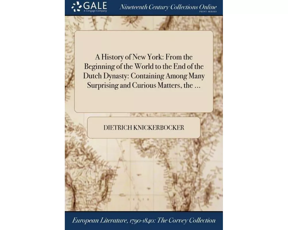 A History of New York