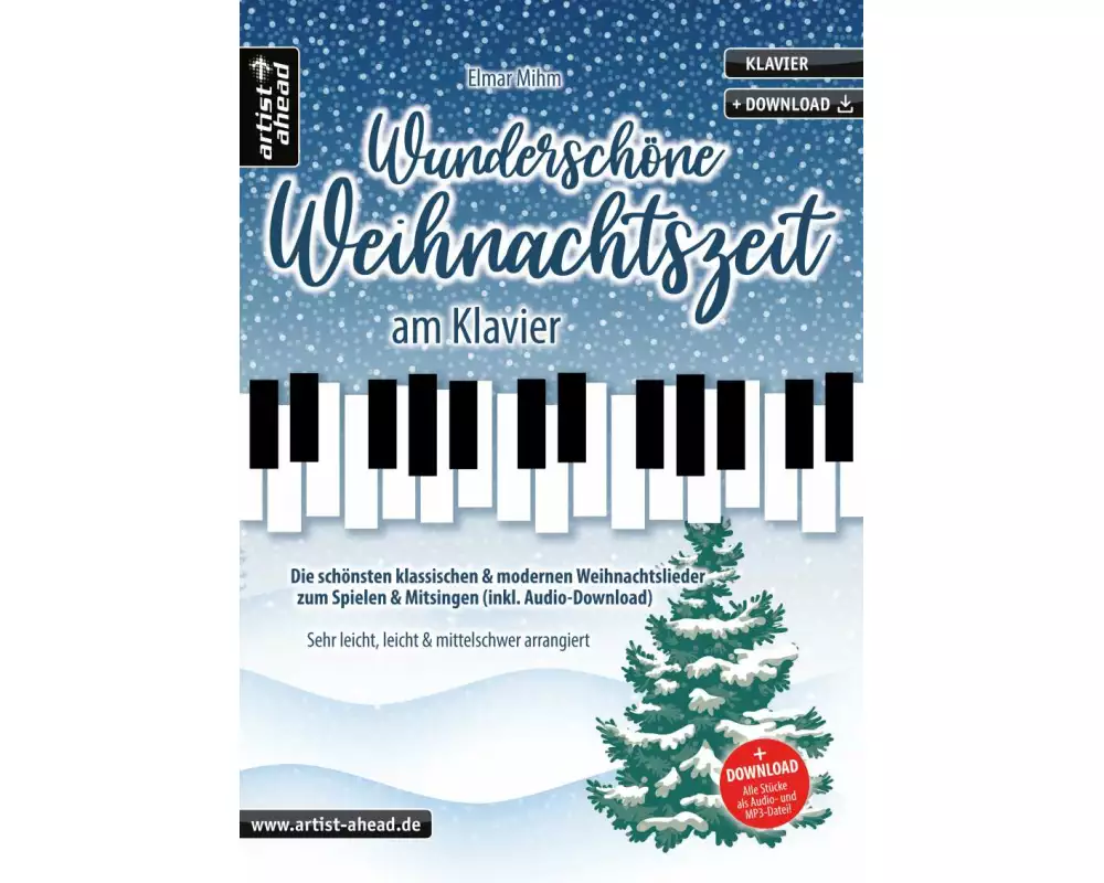 Wunderschöne Weihnachtszeit am Klavier