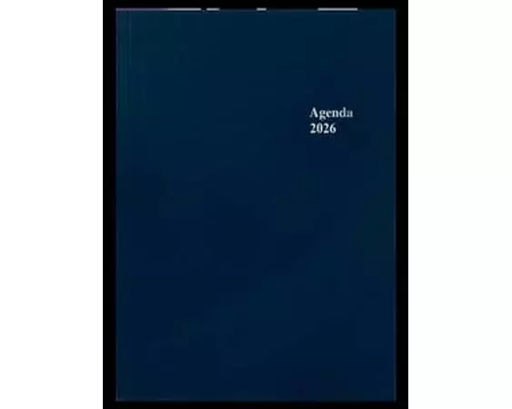 Simplex Wochenagenda 14.8 x 20.8 cm, 2026, Blau