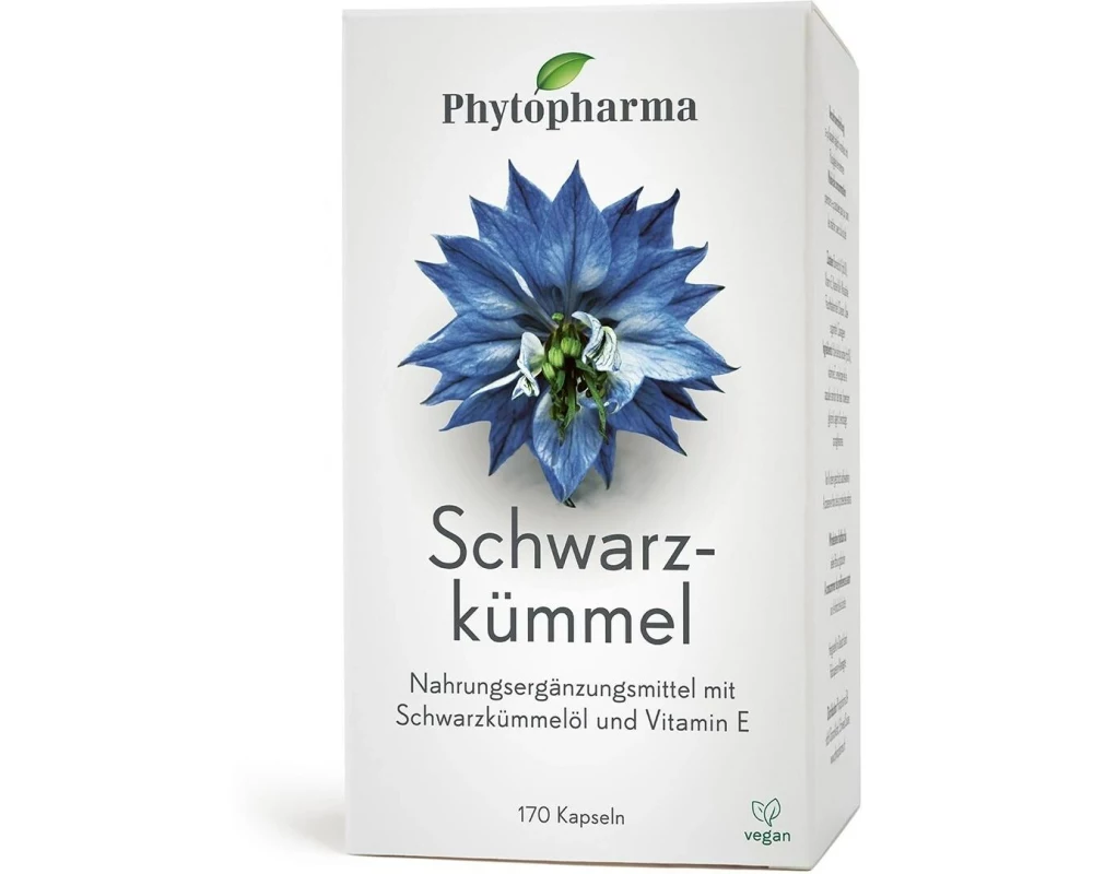 Phytopharma Kapsel Schwarzkümmel 170 Stück
