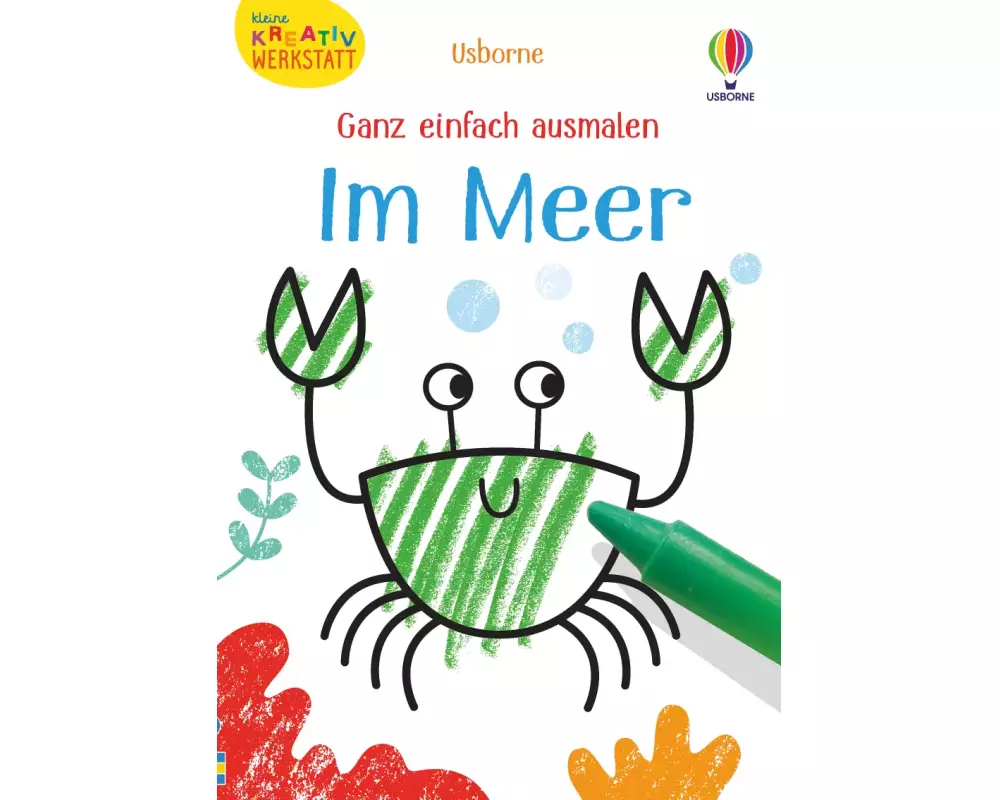 Kleine Kreativ-Werkstatt - Ganz einfach ausmalen: Im Meer