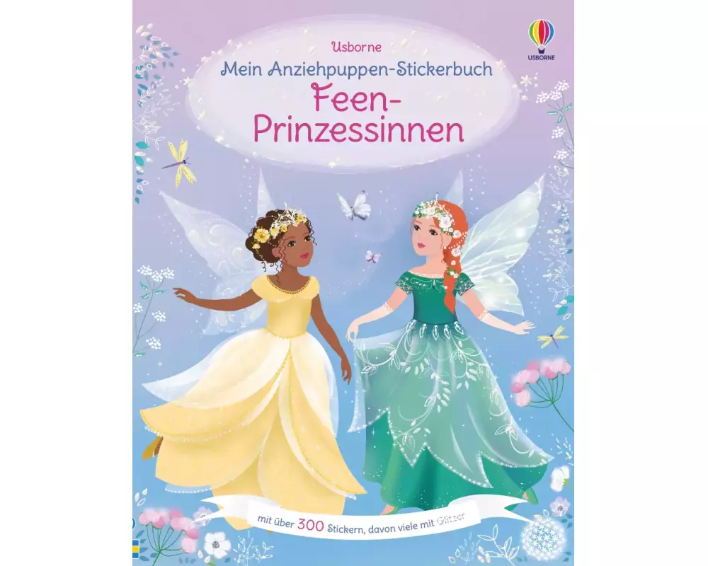 Mein Anziehpuppen-Stickerbuch: Feen-Prinzessinnen