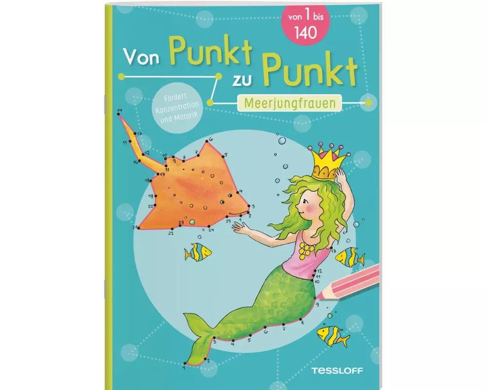 Von Punkt zu Punkt. Meerjungfrauen