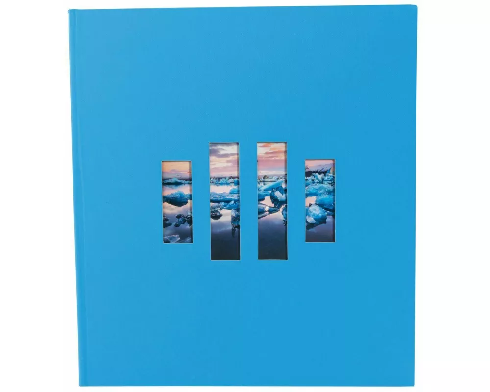 Fotoalbum MILANO 29x32 cm, 60 schwarze Seiten