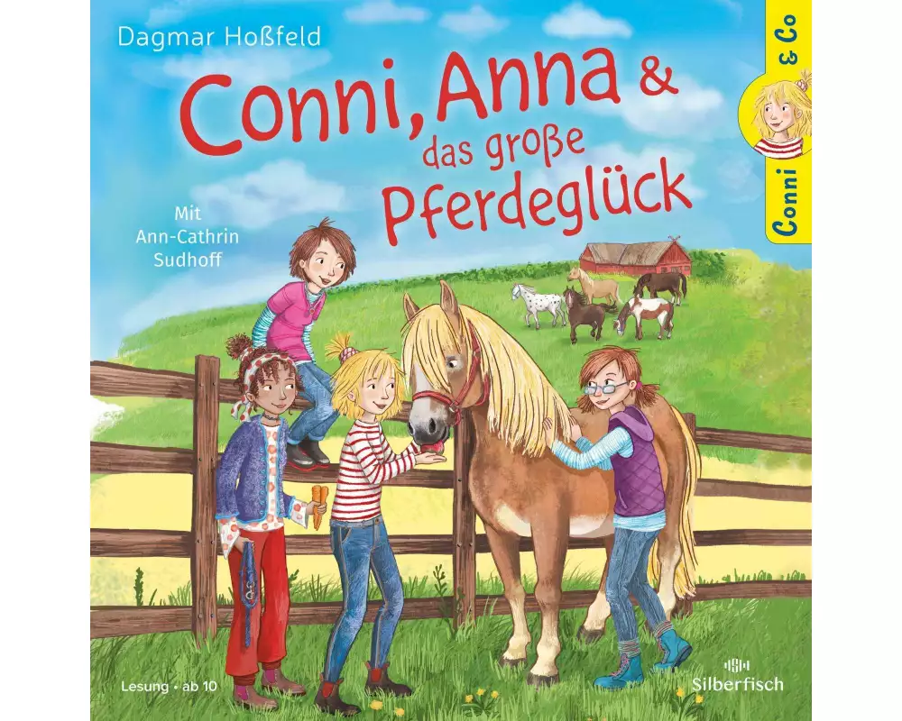 Conni & Co 18: Conni, Anna und das große Pferdeglück