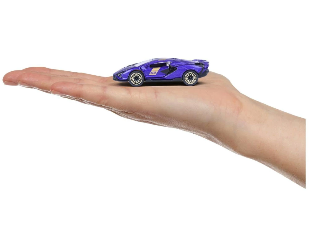 Majorette Showroom Deluxe Cars, 6-sort. 1:64 Metall