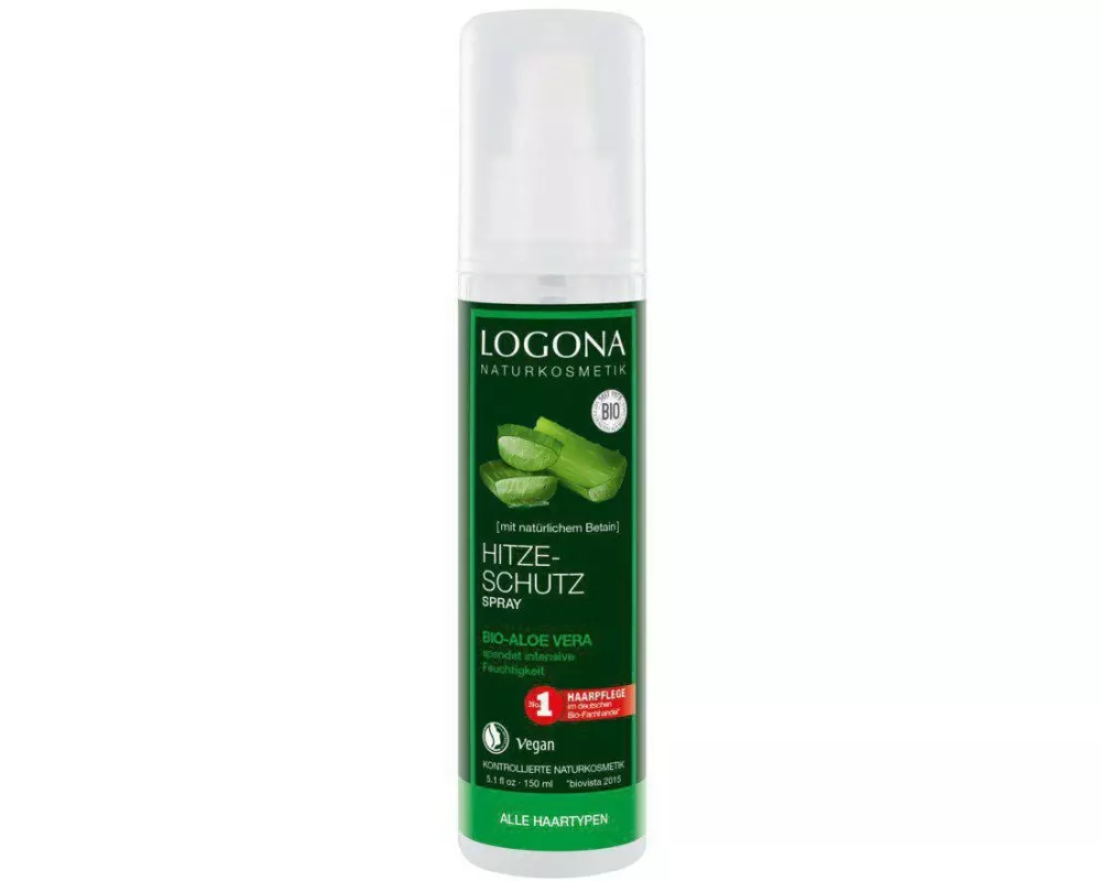 Logona Haarspray  Hitzeschutz Bio-Aloe Vera 150 ml