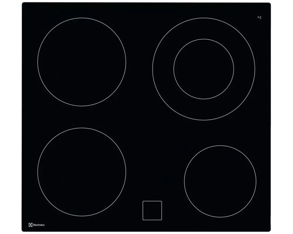 Electrolux Glaskeramik-Kochfeld GK56PO Flächenbündig/Aufliegend
