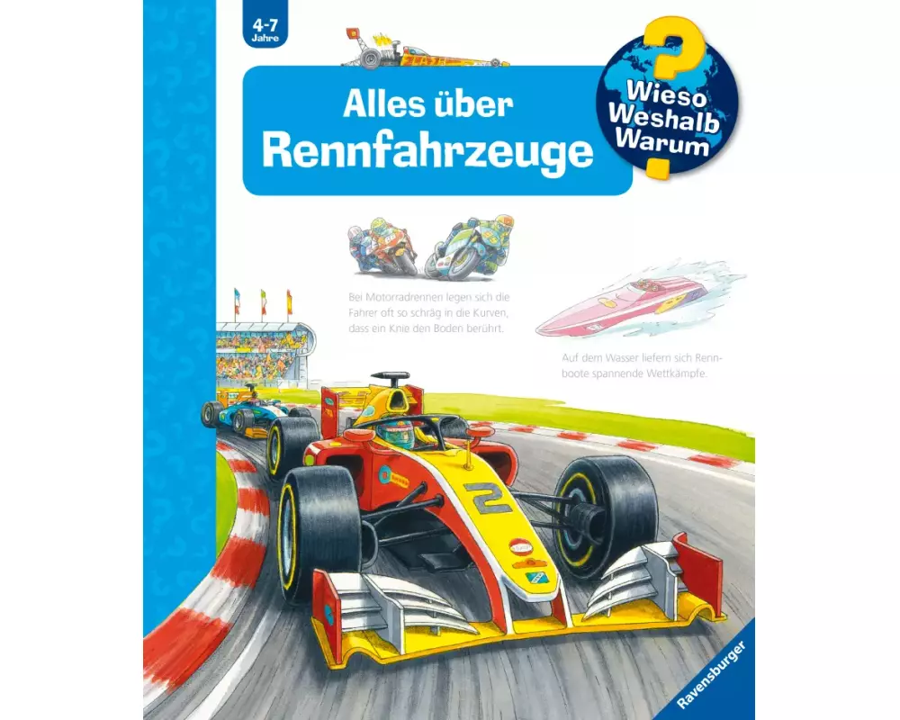Wieso? Weshalb? Warum? Kernreihe, Band 69 - Alles über Rennfahrzeuge