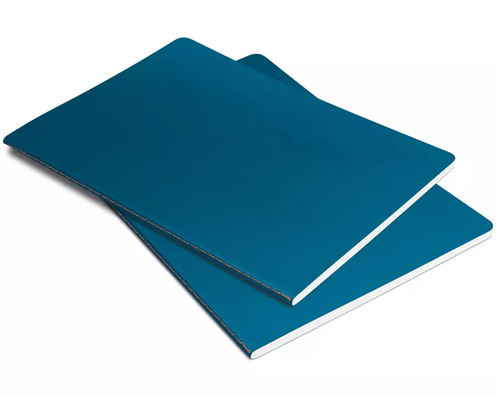 Sigel Notizbuch Linescape NEO 2 Stk. A5, Liniert, Blau