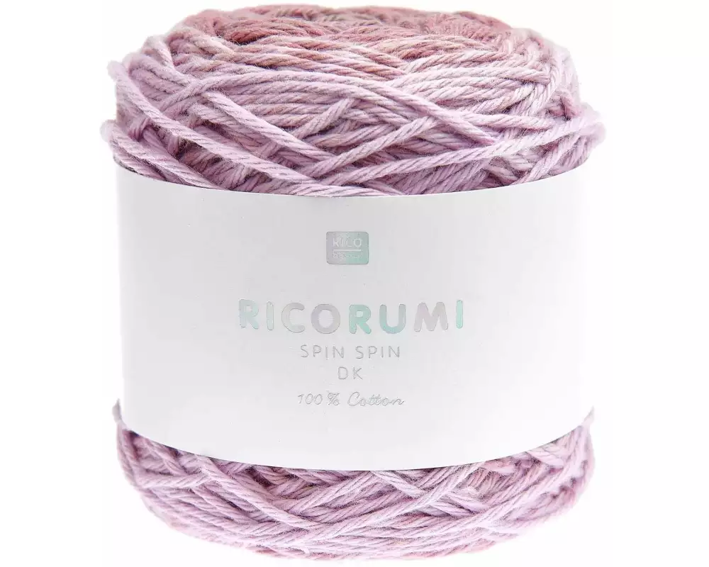 Rico Design Wolle Ricorumi Spin Spin 50 g, Mauve
