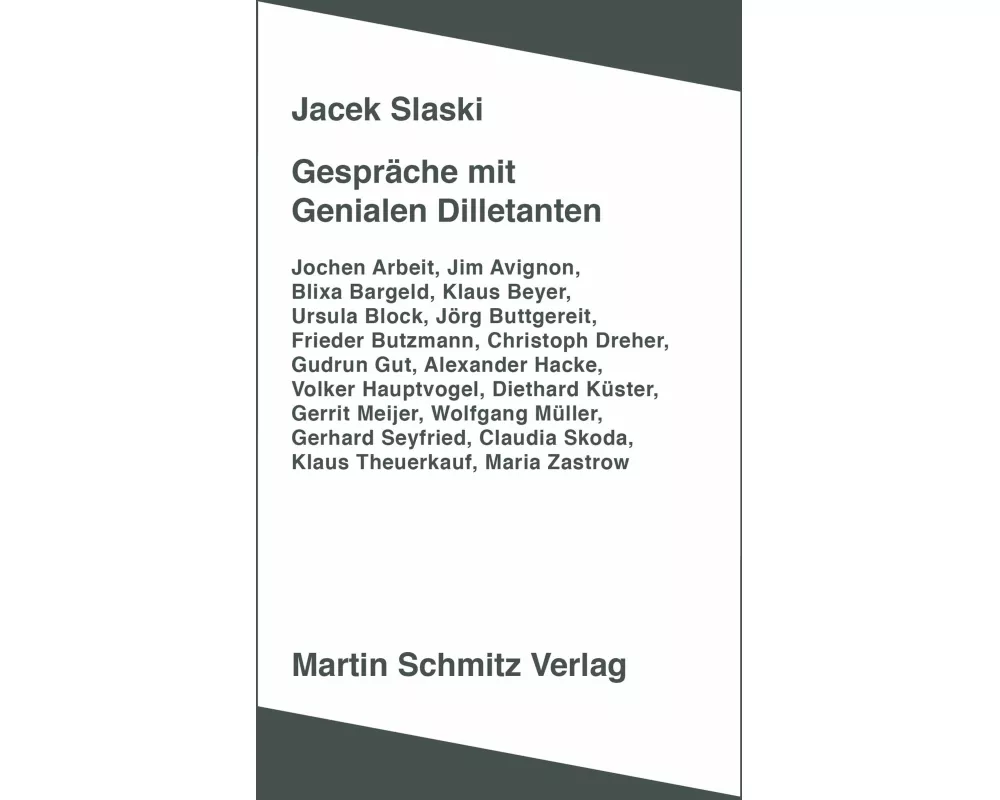 Gespräche mit Genialen Dilletanten