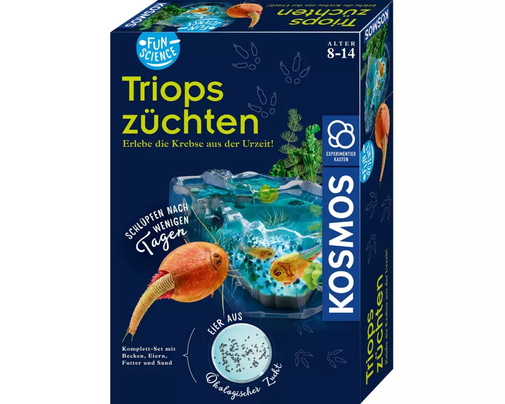 Kosmos Experimentierkasten Fun Science – Triops züchten