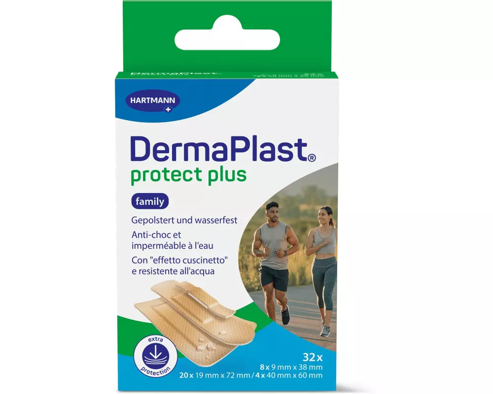 DermaPlast Pflaster Protect Plus Family