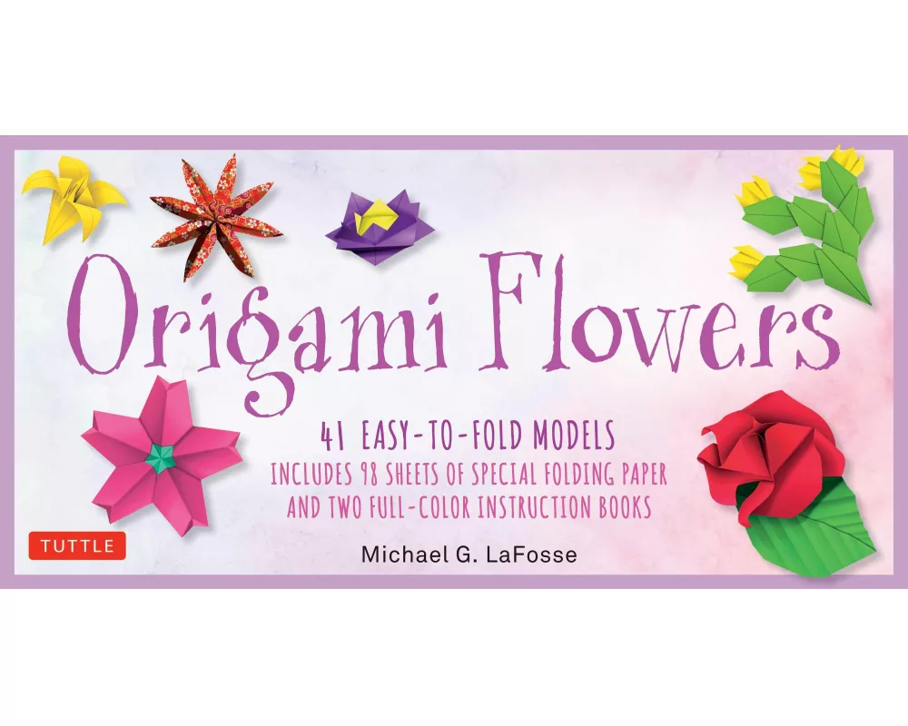 Origami Flowers Kit: Great for Kids and Adults!