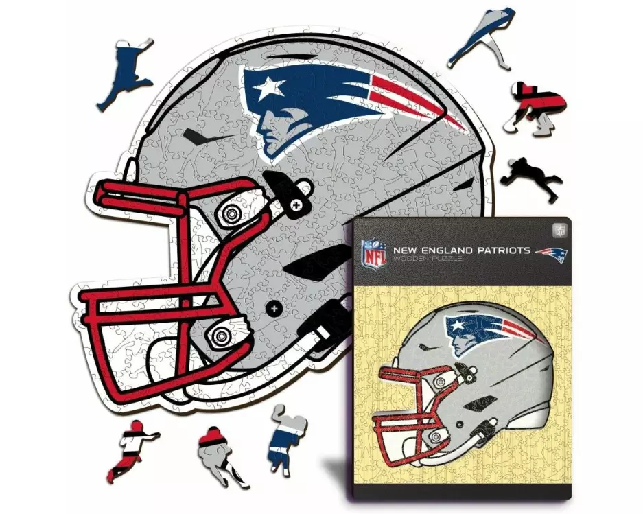 Iconic Puzzle Holz-Puzzle NFL – New England Patriots S, 150 Teile