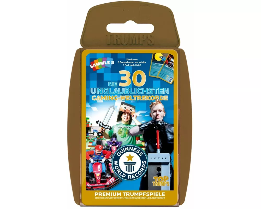 Top Trumps Guinness World Records - Die 30 unglaublichsten Gaming-Weltrekorde