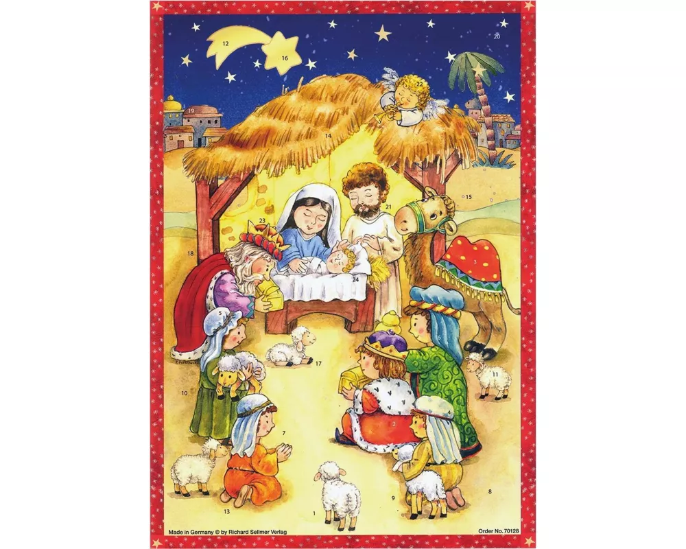 Adventskalender "An der Krippe"