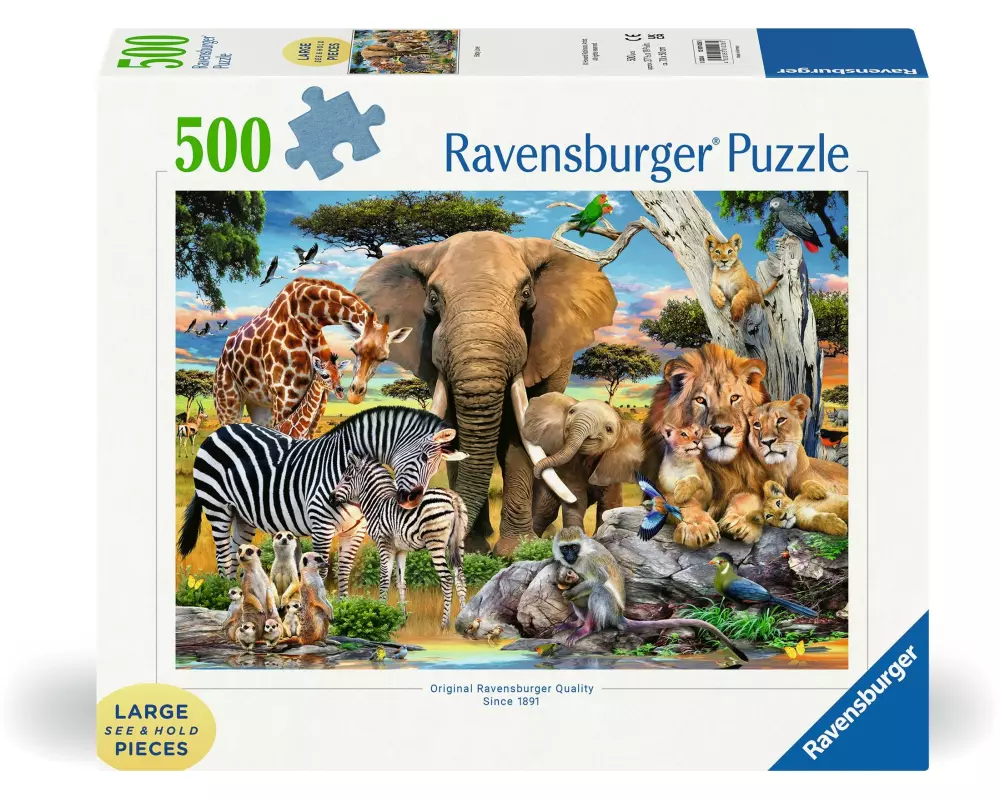Ravensburger Puzzle Wilde Tierbabys 500 Teile