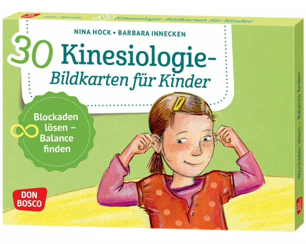 30 Kinesiologie-Bildkarten für Kinder