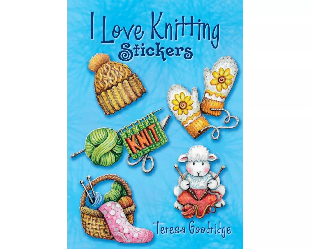 I Love Knitting Stickers