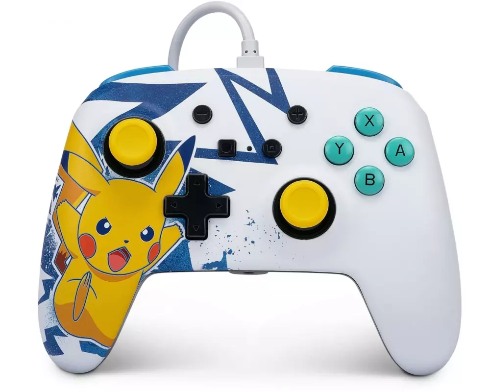 Power A Enhanced Wired Controller Pikachu High Voltage